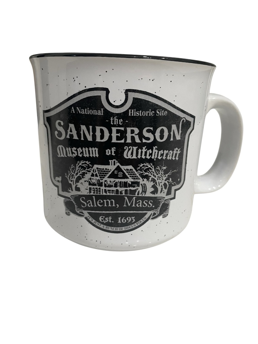 Sanderson Museum of Witchcraft White Ceramic Coffee Mug